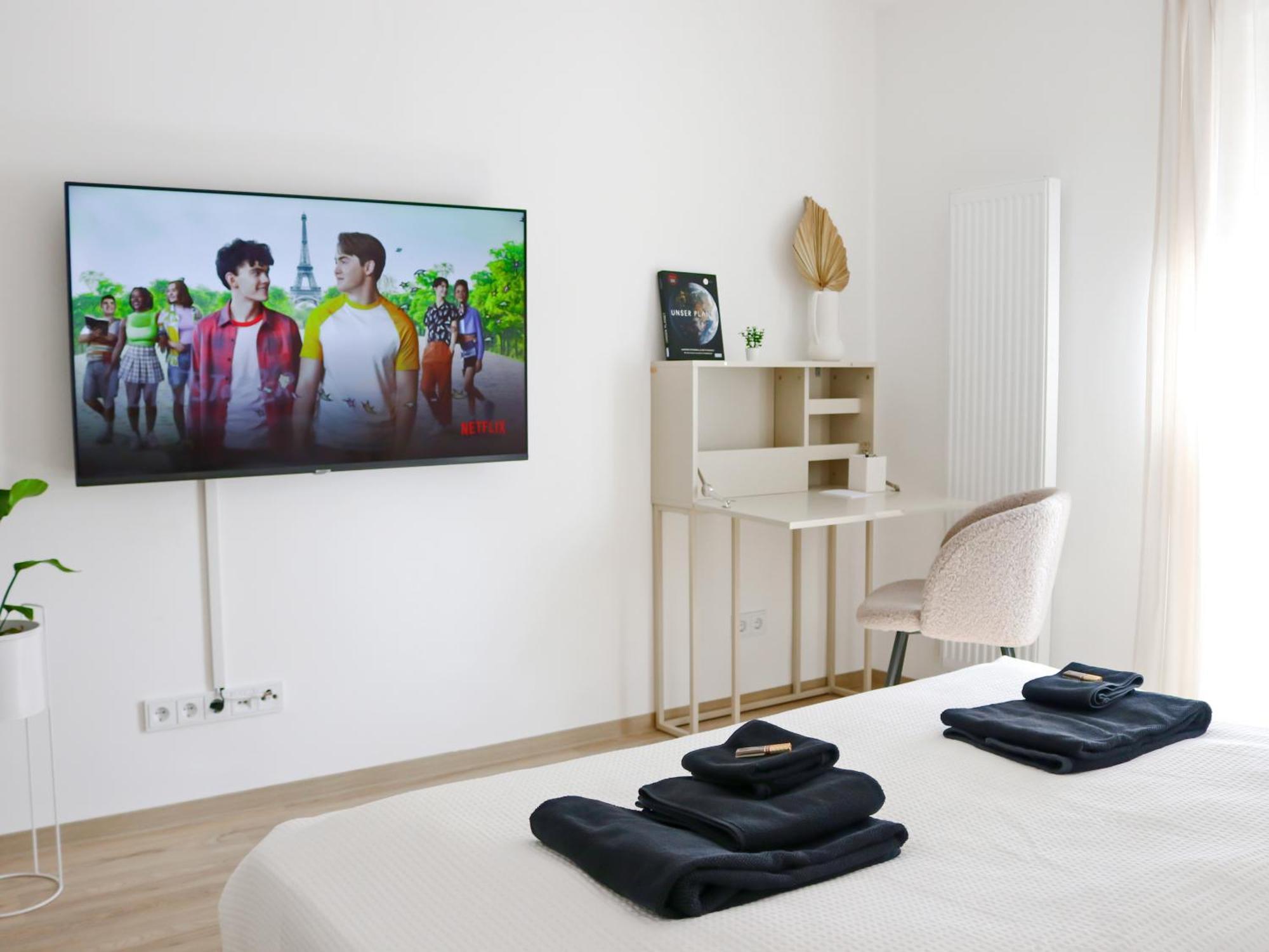 Lightplace • Design • Boxspring • Balkon • 2 Smart Tv •Innenstadt Брауншвейг Екстер'єр фото