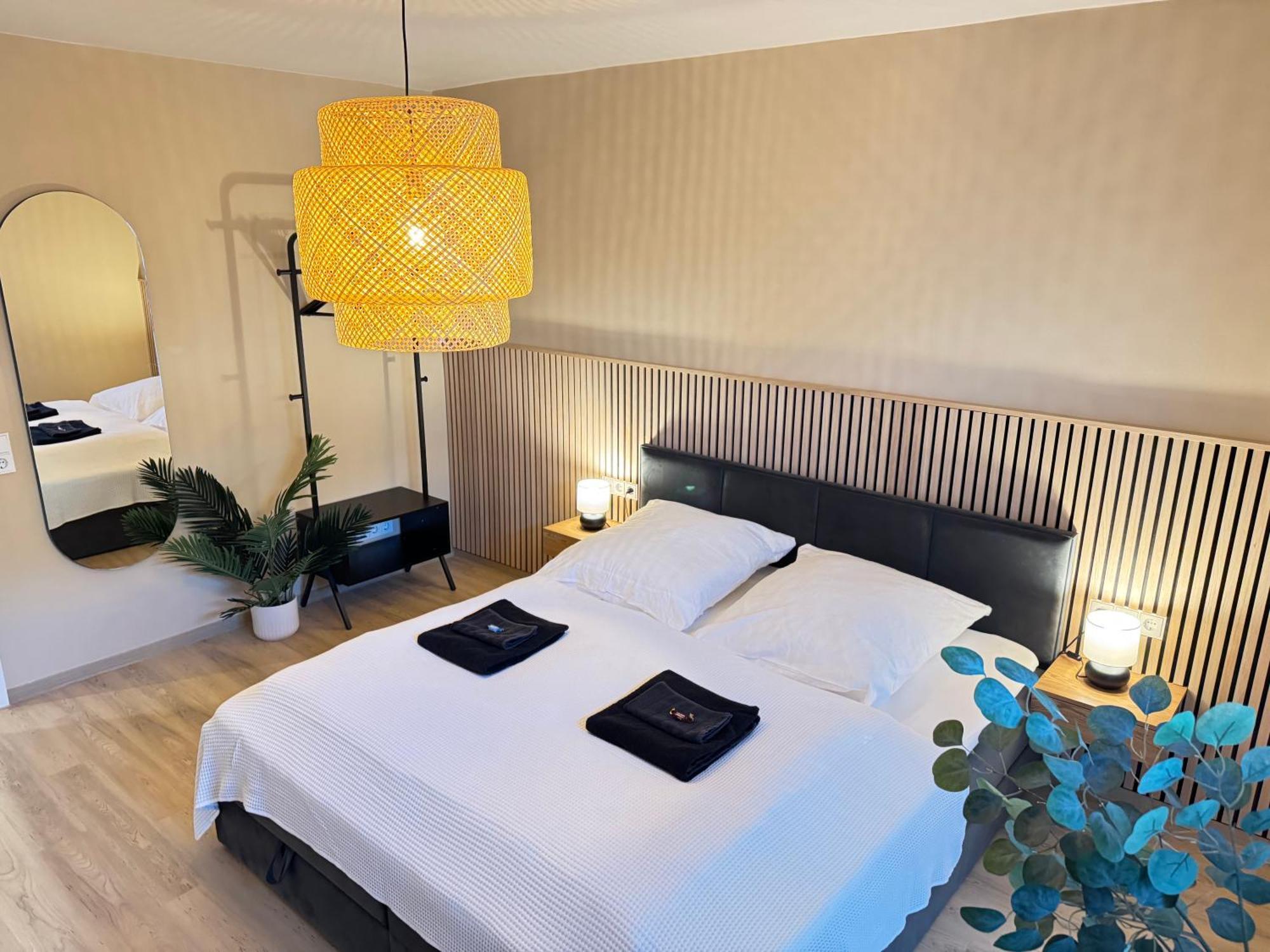 Lightplace • Design • Boxspring • Balkon • 2 Smart Tv •Innenstadt Брауншвейг Екстер'єр фото